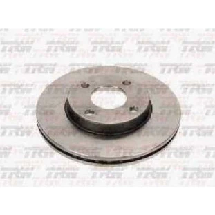 Disco de Freio Ventilado Ford Fiesta 2001 a 2010 - Esquerdo ou Direito / Dianteiro - TRW