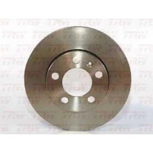 Disco de Freio Ventilado Volkswagen Crossfox 2005 a 20010 - Esquerdo ou Direito / Dianteiro - TRW