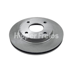Disco de Freio Ventilado Ford Courier 1999 a 2013 - Dianteiro - Hipper Freios