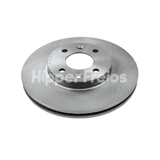 Disco de Freio Ventilado Renault Clio 1996 a 2016 - Dianteiro - Hipper Freios
