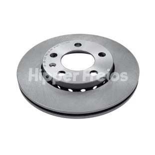 Disco de Freio Ventilado Volkswagen Fox 2004 a 2014 - Dianteiro - Hipper Freios