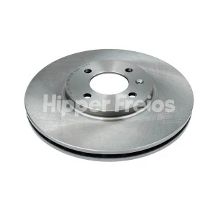 Disco de Freio Ventilado Volkswagen Gol 2015 a 2016 - Dianteiro - Hipper Freios