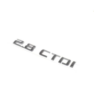 Emblema 2.8 CTDI da Tampa Chevrolet S10 2022 - Traseiro - Original