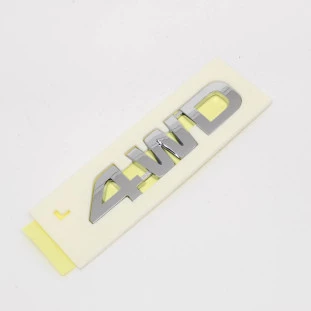Emblema 4WD Kia Sorento 2011 a 2013 - Esquerdo / Dianteiro / Externo - Original
