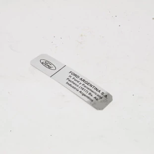 Emblema Adesivo Ford Ranger 2012 a 2016 - Original
