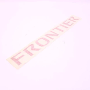 Emblema Adesivo Frontier Nissan Frontier 2012 a 2016 - Traseiro - Original