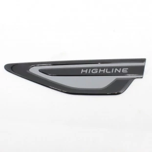 Emblema Adesivo Lateral Volkswagen Nivus 2021 - Motorista / Dianteiro / Externo - Original