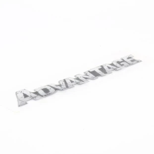 Emblema Advantage da Porta Chevrolet Blazer 2005 a 2008 - Dianteiro - Original