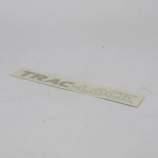 Emblema Decalque Trac-lock Chevrolet Blazer 2006 a 2011 - Traseiro / Externo - Original