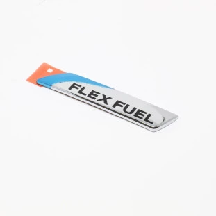 Emblema Flex Fuel Nissan Versa 2012 a 2017 - Traseiro - Original