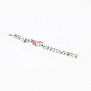 Emblema Flexpower da Tampa Chevrolet Zafira 2005 a 2010 - Traseiro - Original