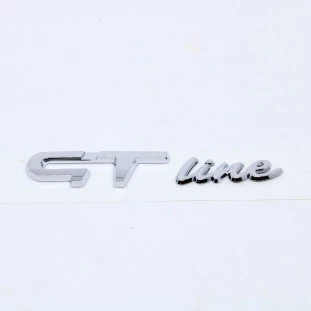 Emblema Gt line Renault Sandero 2012 a 2014 - Traseiro - Original