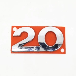 Emblema Logotipo 2.0 Volkswagen Saveiro 1999 a 2004 - Traseiro - Original