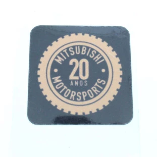 Emblema Logotipo Comemorativo 20 Anos Mitsubishi L200 2008 a 2017 - Original