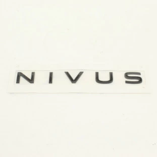 Emblema Logotipo Nivus Volkswagen Nivus 2021 - Traseiro / Externo - Original