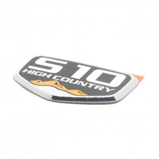 Emblema S10 da Tampa Chevrolet S10 2015 a 2022 - Traseiro - Original