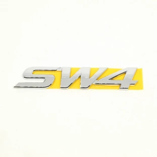 Emblema SW4 Toyota Hilux Sw4 2006 a 2011 - Traseiro - Original