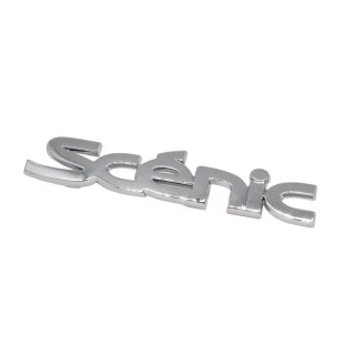 Emblema Tampa Renault Scenic 1999 a 2011 - Traseiro - Original