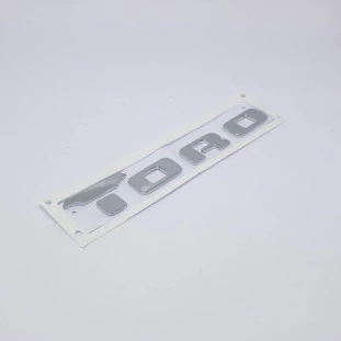 Emblema Tampa Fiat Toro 2016 a 2022 - Traseiro - Original