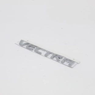 Emblema Vectra da Tampa Chevrolet Vectra 2006 a 2011 - Traseiro - Original