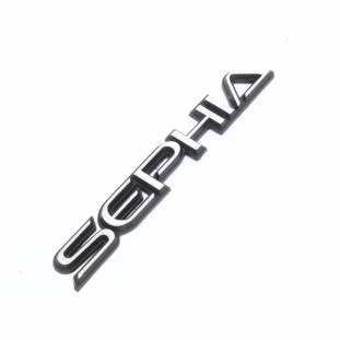 Emblema da Tampa Sephia Kia Sephia 1995 a 1998 - Traseiro / Externo - Original