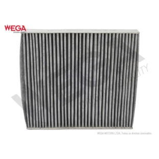 Filtro Ar Condicionado Carvão Ativado Volkswagen Golf 2014 a 2018 - Wega