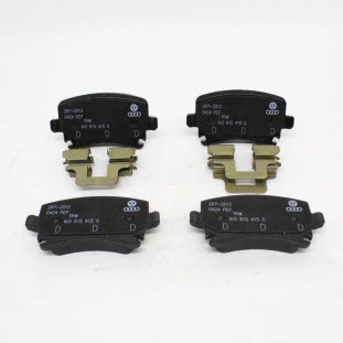Jogo Pastilhas Freio Audi A3 2007 a 2014 - Traseiro - Original