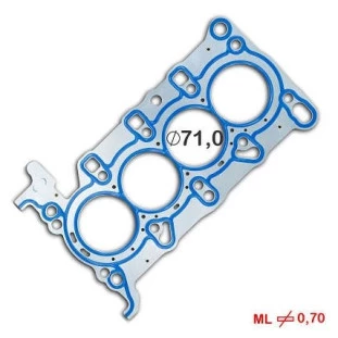 Junta Cabeçote Aço Inox Chevrolet Equinox 2019 a 2020 - Bastos
