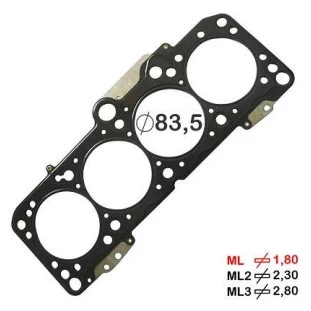 Junta Cabeçote Aço Inox Volkswagen Santana 1984 a 2003 - Bastos