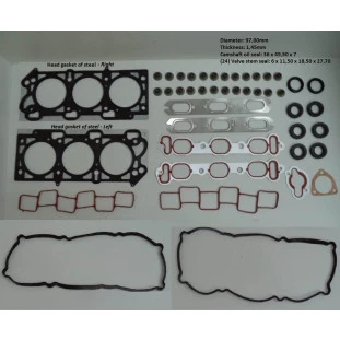 Junta Superior com Retentor Chrysler 300c 2005 a 2010 - Takao