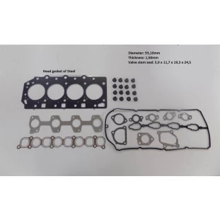 Junta Superior com Retentor Kia Sorento 2002 a 2009 - Takao