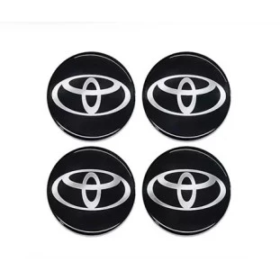 Kit Adesivo Calota Toyota 48mm Toyota Etios 2017 a 2021 - Universal