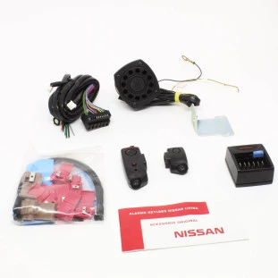 Kit Alarme com Keyless Nissan Livina 2010 a 2014 - Original