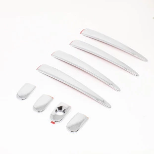 Kit Aplique Proteção Maçaneta Toyota Hilux 2016 a 2021 - Original