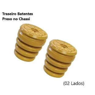 Kit Batente do Amortecedor Fiat Toro 2016 - Traseiro - QuatroXQuatro