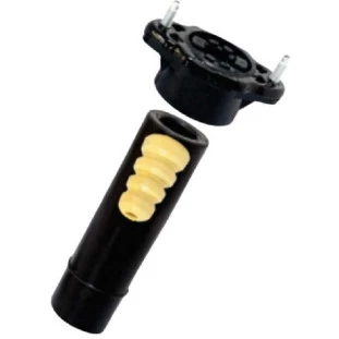 Kit Batente e Coifa do Amortecedor Mercedes Benz C 180 2010 a 2012 - Esquerdo ou Direito / Traseiro - QuatroXQuatro
