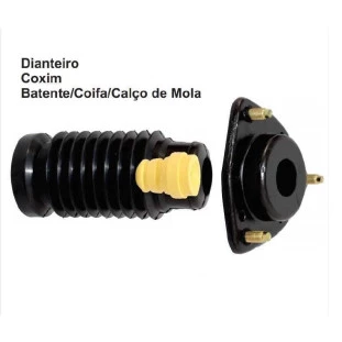 Kit Batente e Coifa do Amortecedor Fiat Freemont 2012 a 2015 - Dianteiro - QuatroXQuatro