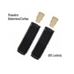 Kit Batente e Coifa do Amortecedor Land Rover Evoque 2012 a 2019 - Dianteiro - QuatroXQuatro