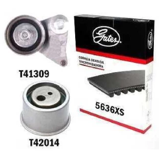 Kit Correia Dentada e Tensor Hyundai Santa 2006 a 2020 - Gates