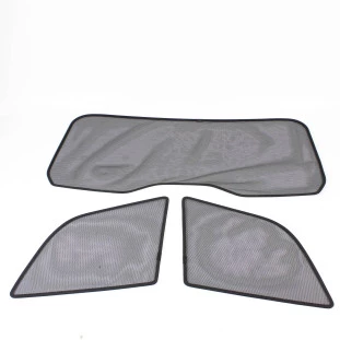Kit Cortina Protetor Solar Vidros Volvo Xc90 2016 a 2021 - Traseiro - Original