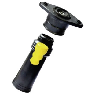 Kit Coxim Batente Coifa do Amortecedor Hyundai Sonata 2011 a 2014 - Traseiro - QuatroXQuatro