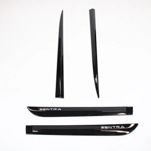 Kit Frisos da Porta Nissan Sentra 2009 a 2020 - Esquerdo e Direito / Externo / Inferior - Original