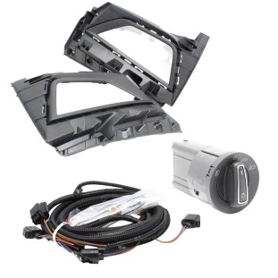 Kit Instalação Farol de Neblina Volkswagen Virtus 2018 a 2022 - Esquerdo ou Direito / Dianteiro - Original
