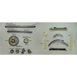 Kit de Corrente Nissan Pathfinder 2005 a 2009 - Takao