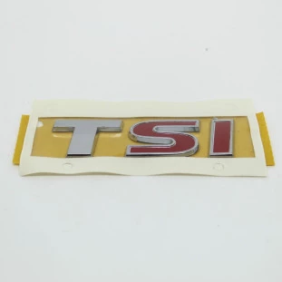 Logotipo Adesivo TSI Volkswagen Golf 2014 a 2019 - Traseiro - Original