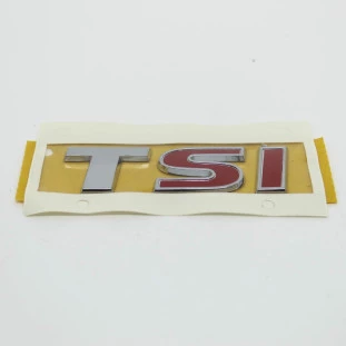 Logotipo Adesivo TSI Volkswagen Golf 2014 a 2019 - Traseiro - Original