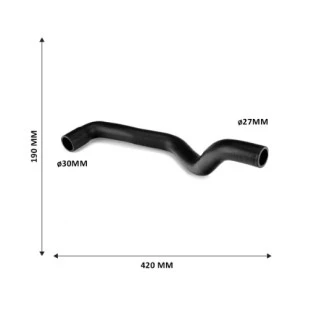 Mangueira Radiador Ford Ka 2015 a 2021 - Superior - Jamaica
