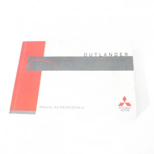 Manual Proprietario Mitsubishi Outlander 2008 a 2013 - Original