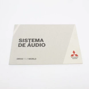 Manual de Instruções Central Multimídia Mitsubishi Asx 2011 a 2017 - Original