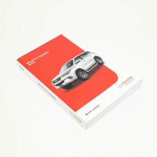 Manual do Proprietário Toyota Hilux 2016 a 2021 - Original